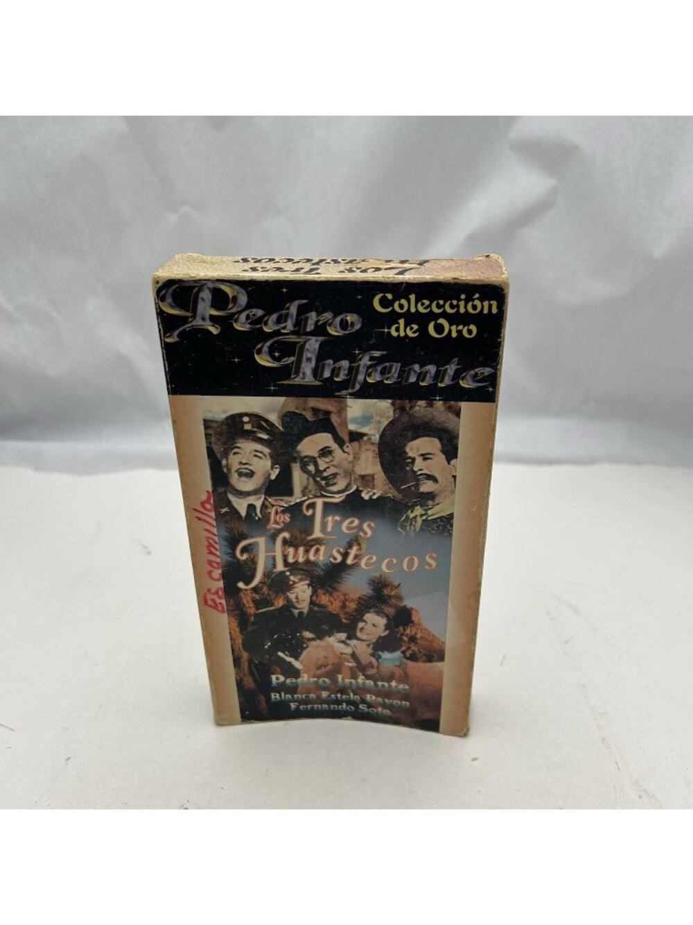 Pedro Infante VHS Los Tres Huastecos Colección de Oro Blanca Estela Pavón